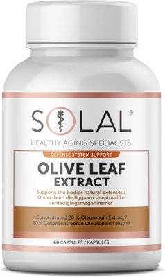 Solal Olive Leaf Extract - Defense System Support (60 Capsules)