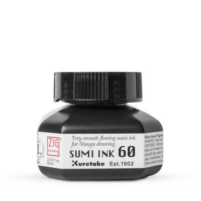 Kuretake Sumi Ink (60ml)(Opaque Black) picture