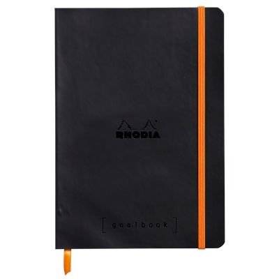 Rhodia GoalBook Dot Pad (90gsm)(120 Sheets)(A5)(Black)