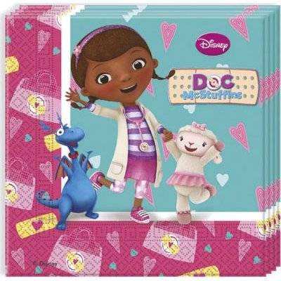 Doc McStuffins - 2-Ply Paper Napkins (20 Pack)