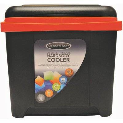 Leisurequip 26L Cooler Box - Black/Orange picture