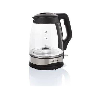 Mellerware Optic 360 Degree Cordless Glass Kettle (1.7L | Black)