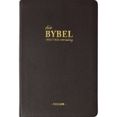 Die Bybel 1933/1953 Vertaling (Afrikaans, Leather / fine binding)