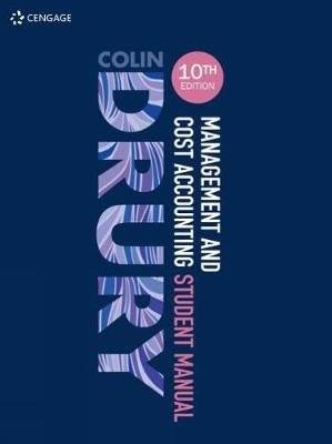 Management & Cost Accounting - Student Manual (Paperback, 10th edition)