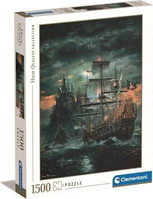 Clementoni Pirate Ship Jigsaw Puzzle (1500 Pieces)