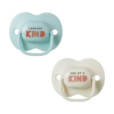 Tommee Tippee Closer to Nature Anytime Soother (0 - 6 Months | 2 Pack | Supplied Colour May Vary)