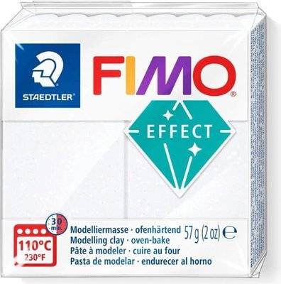 Staedtler Fimo Soft - Metallic White (56g) picture