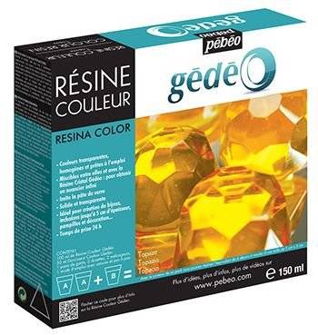 Pebeo Gedeo Colour Resin 150ml - Topaz