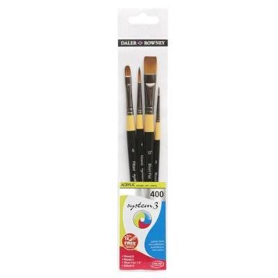 Daler Rowney System 3 - Acrylic Paint Wallet Set - 400 picture