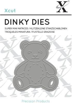 Xcut Dinky Dies Teddy Bear (40mmx40mm)