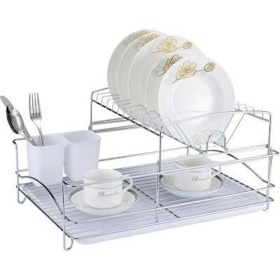 Fine Living - Balcony Dish Rack (White)