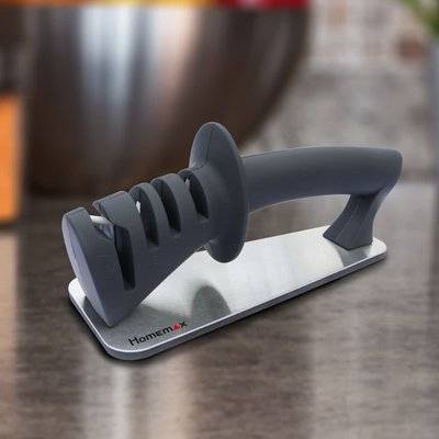 Homemax Samurai 4-in-1 Knife & Scissor Sharpener