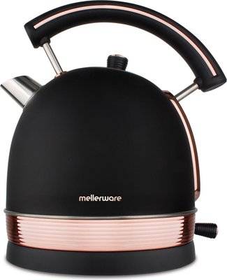 Mellerware Rose Gold - 360 Cordless Stainless Steel Kettle (1.8L)(2200W)(Black)