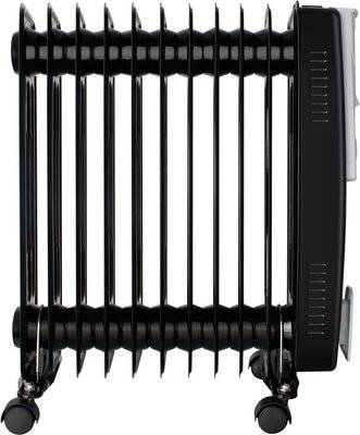 Mellerware Mohabi 2500 - Steel 11 Fin Oil Filled Heater with 3 Heat Settings (2500W)(Black)