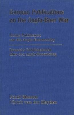 German Publication on the Anglo-Boer War (Hardcover)