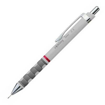 Rotring Tikky Mechanical Clutch Pencil (0.5mm)(White) picture