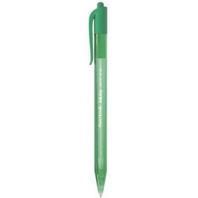 Paper Mate Inkjoy 100 Retractable Ballpointpoint Pen (Green)