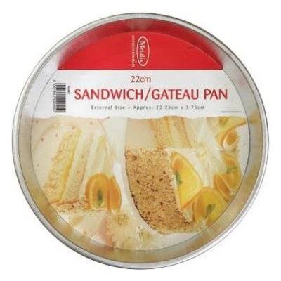 Metalix Round Sandwich Baking Pan (220mm)