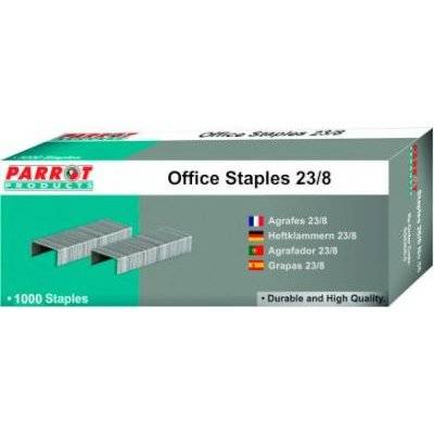 Parrot Staples 23/8 (1000pcs) 50 pages