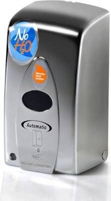NoH2O Chrome-Finish Waterless Hand Sanitizer Dispenser (400ml) picture