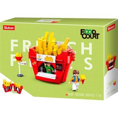 Sluban Foodcourt - French Fries House (320 Pieces)