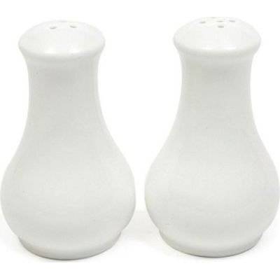 Maxwell & Williams White Basics Fluted Salt & Pepper picture