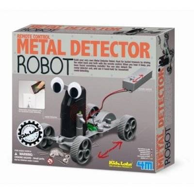 4M Kidz Labs - Metal Detector Robot picture