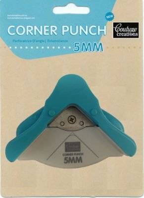 Couture Creations Corner Punch (5mm)(Turquoise Accent)