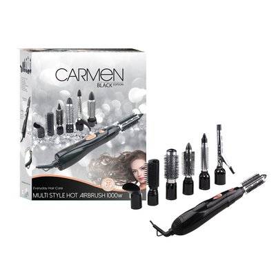 Carmen Black Edition 2928 Multi-Style Hot Airbrush (1000W)