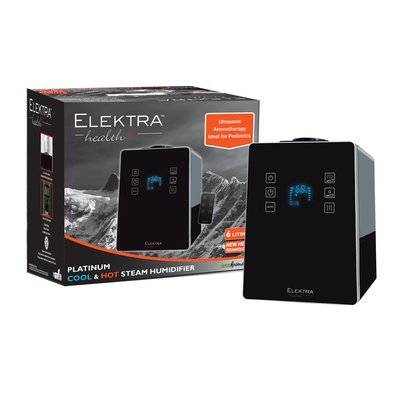 Elektra Health 8073 2-In-1 Platinum Hot & Cool Steam Humidifier (6L)