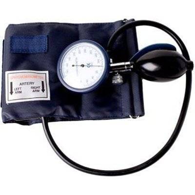 Deluxe Aneroid Palm Single Hand Blood Pressure Meter