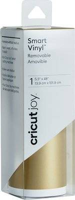 Cricut Joy Smart Vinyl - Removable (14 x 122cm)(Gold) - Compatible with Cricut Joy picture