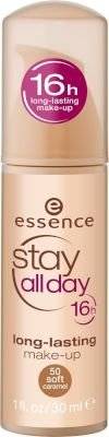 Essence Stay All Day 16h Long-Lasting Make-Up 50 - Soft Caramel picture