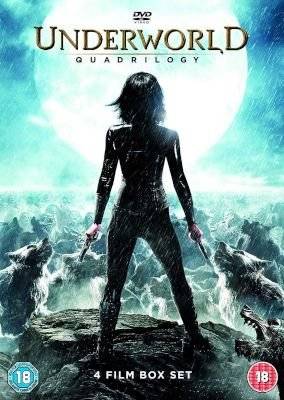 Underworld Quadrilogy - Underworld / Evolution / Rise Of The Lycans / Awakening (DVD)
