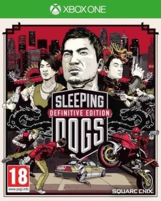 Sleeping Dogs - Definitive Edition (XBox One, Blu-ray disc)