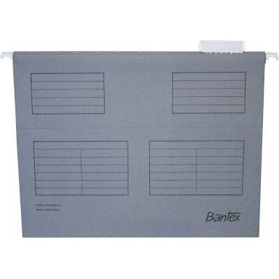 Bantex B3460 Suspension Files (A4)(Grey)(25 Pack)