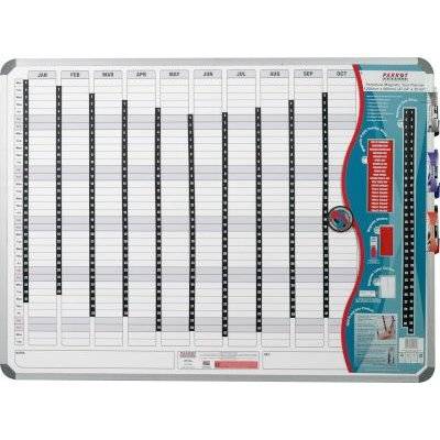 Parrot Magnetic Year Planner  ((1500mm x 1200mm))