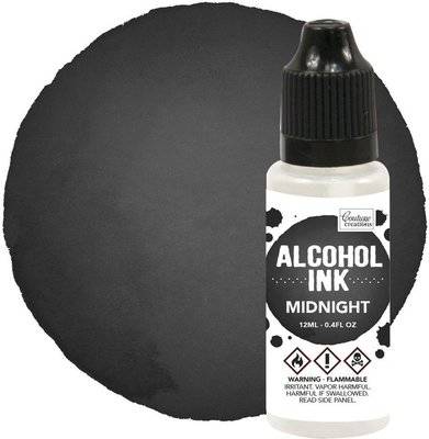 Couture Creations Alcohol Ink (12ml)(Pitch Black) picture