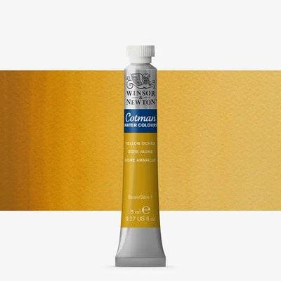 Winsor And Newton Cotman Watercolour Tube - Yellow Ochre (8ml) picture