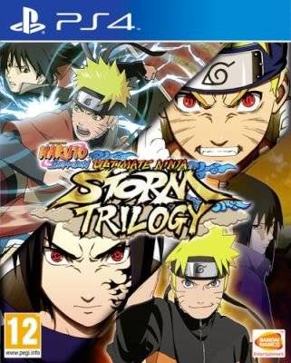 Naruto Shippuden: Ultimate Ninja Storm Trilogy (PlayStation 4, Blu-ray disc)