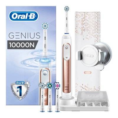 Oral-B Genius 1000 Rechargeable Electric Toothbrush (Rose Gold) picture