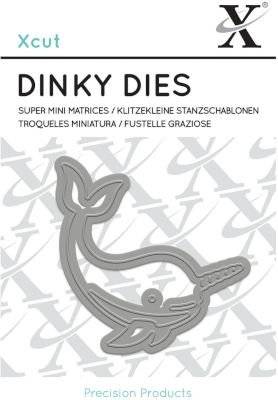 Xcut Dinky Dies Narwhal (40mmx40mm)