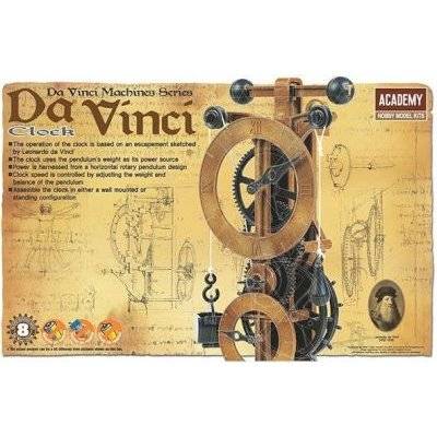 Academy Da Vinci Series 8: Clock Model Kit picture