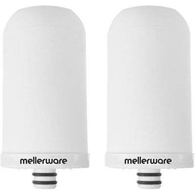 Mellerware Ceramic Water Filter (2000L per Filter)(2 Pack)(White)