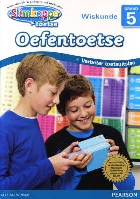 Slimkoppe Wiskunde Gr 5: Oefentoetse (Afrikaans, Staple bound)
