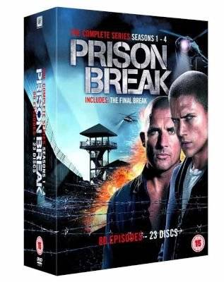 Prison Break - Season 1-4 - Includes The Final Break (DVD, Boxed set)