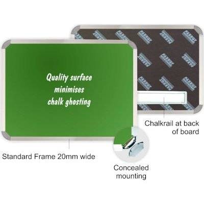 Parrot Non-Magnetic Chalk Board (1500mm x 1200mm)