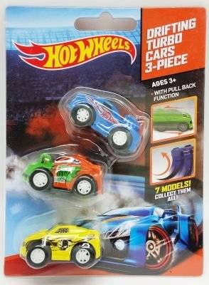 Hot Wheels Drifting Cars (3 Piece | Supplied May Vary) picture