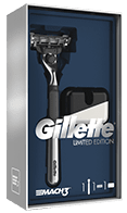 Gillette Mach 3 Shaving Giftset (Razor/Stand/Cartridges)