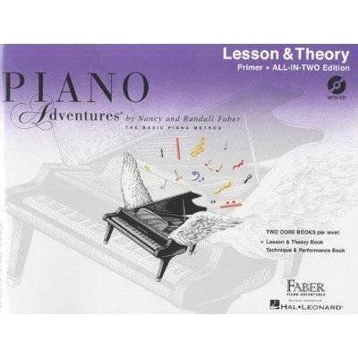 Piano Adventures - Lesson And Theory Book - Primer (Book/CD) (Paperback)